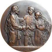 Jesus with Ludwig and Maria Theresia of Bavaria