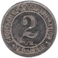 2 Francs - Coopérative de consommation Vallorbe
