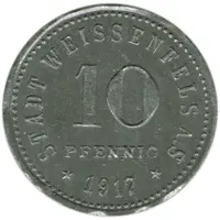 10 Pfennig - Weissenfels an der Saale