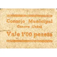 1 Peseta Génave
