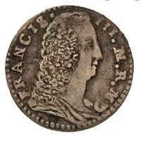 6 Bolognini 8 Denari - Francesco III D'Este
