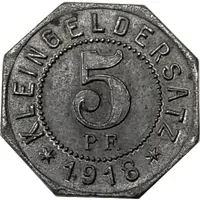 5 Pfennig - Bad Mergentheim