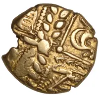 Gold Stater Early Whaddon Chase Beaded Ring