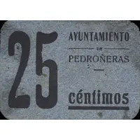 25 Céntimos Pedroñeras