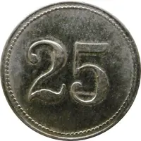 25 Pfennig - Offstein Zuckerfabrik