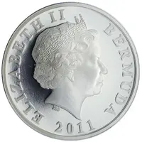 2 Dollars - Elizabeth II Bermuda Bluebird