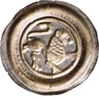 Denier Bracteate - Henry the Lion