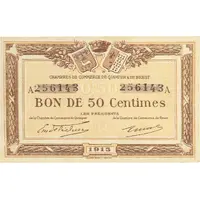 50 Centimes - Chambres de Commerce de Quimper et de Brest 29