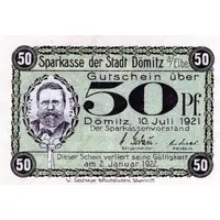 50 Pfennig Sparkasse