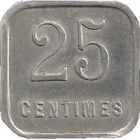 25 Centimes