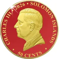 50 Cents - Charles III Hadrian`s Wall