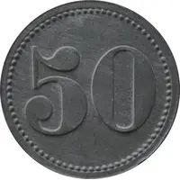 50 Pfennig - Albersweiler Zündholzfabrik