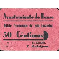 50 Céntimos Huesa