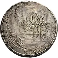 2 Thalers - John Erasmus of Tattenbach