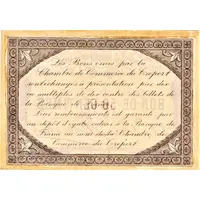 50 Centimes - Chambre de Commerce du Tréport 76