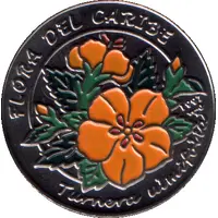 1 Peso Flora del Caribe - Turnera Ulmifola Default Category Coins Americas Cuba