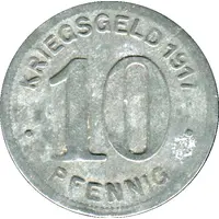 10 Pfennig - Elberfeld