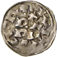 Denier - Otto III Pavia mint, CIVITAS GLOR
