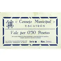 0.50 Pesetas Escatrón