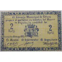 2 Pesetas Totana