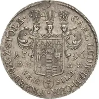 ⅔ Thaler - Charles Louis and Henry Christian Frederick