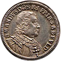 1 Ducat - Amand of Buseck Silver pattern strike