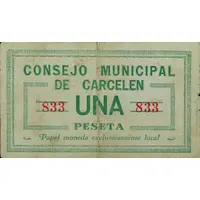 1 Peseta Carcelén