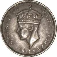 1/2 Crown - George VI