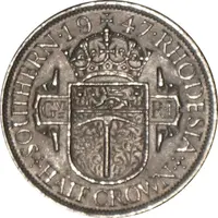 1/2 Crown - George VI