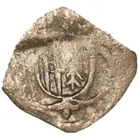 Pfennig - Albert VI and Frederick III Enns