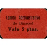5 Pesetas Binaced