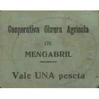 1 Peseta Mengabril