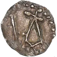 Denier - Pepin the Short Nantes mint