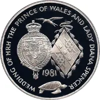25 Pence - Elizabeth II Royal Wedding, Silver Proof Issue