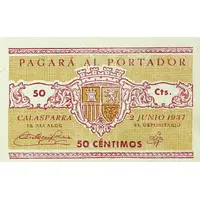 50 Céntimos Calasparra
