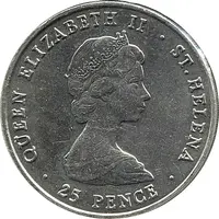 25 Pence - Elizabeth II Queen Mother