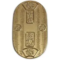 1 Ryō 'Ansei Koban' reverse 正 SEI - replica