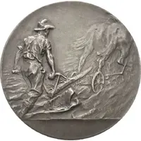 Agricultural award medal