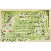 1 Peseta Riudor de Bages