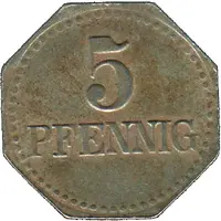 5 Pfennig - Warburg