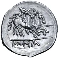 Denarius Imitation of Roman Republic Denarius