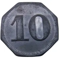 10 Pfennig - Blaichach Allgäuer Baumwoll Spinn and Weberei