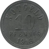 10 Pfennig - Bad Kissingen