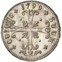 1/2 Batzen - Frederick William III Shield with cut corners