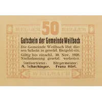 50 Heller Weilbach