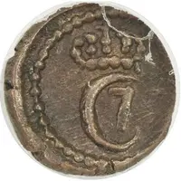 1 Cash - Christian VII