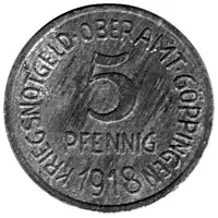 5 Pfennig - Göppingen