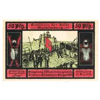 50 Pfennig Wachsenburg-Komitee