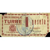 1 Peseta Turre