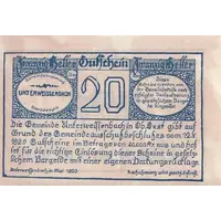 20 Heller Unter-Weißenbach